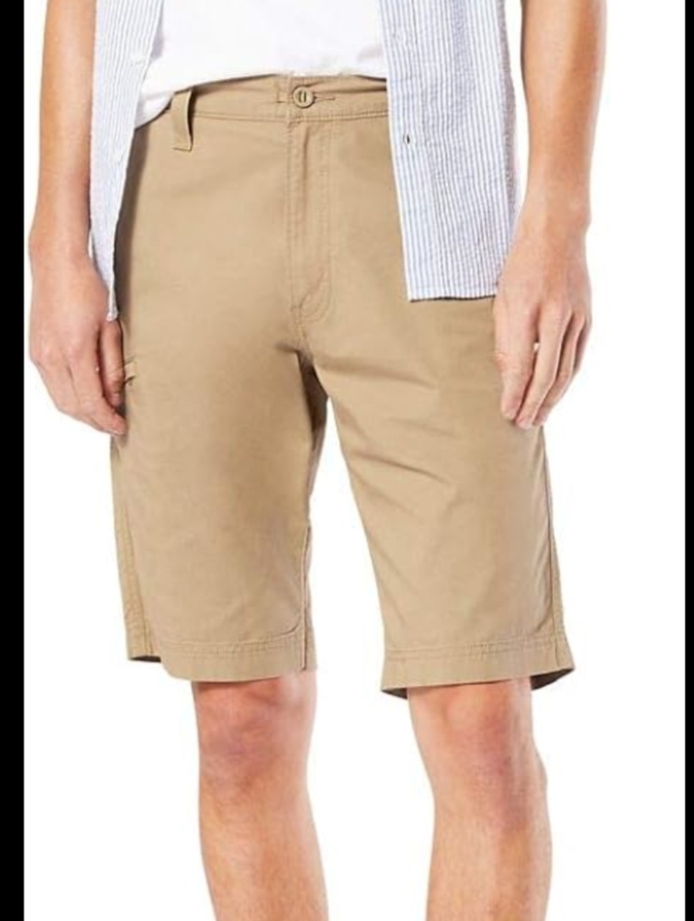 LEVI STRAUSS Signature Men's 42 Flex Cargo Tan Shorts